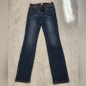 J.Crew Medium Wash Straight Leg Stretch Jeans